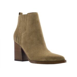Matter Womens Padded Insole Pointed Toe Ankle Boots